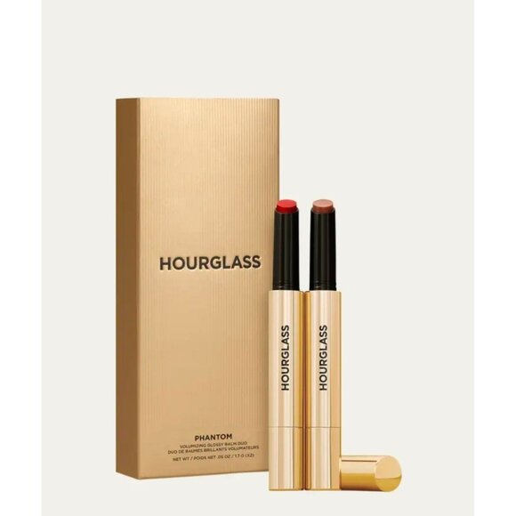 NIB Hourglass Cosmetics Limited Edition Phantom Volumizing Glossy Balm Duo - Picture 1 of 3